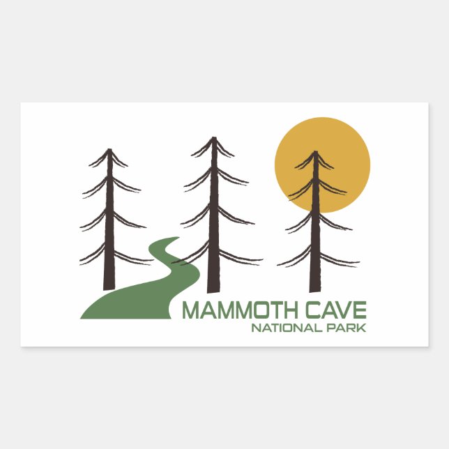 Mammoth Cave National Park Trail Sticker (Front)
