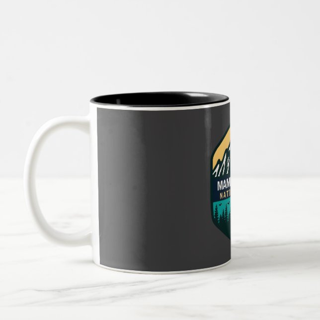 Mammoth Cave national park  Two-Tone Coffee Mug (Left)