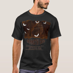 Mammoth Cave National Park with Bats  T-Shirt
