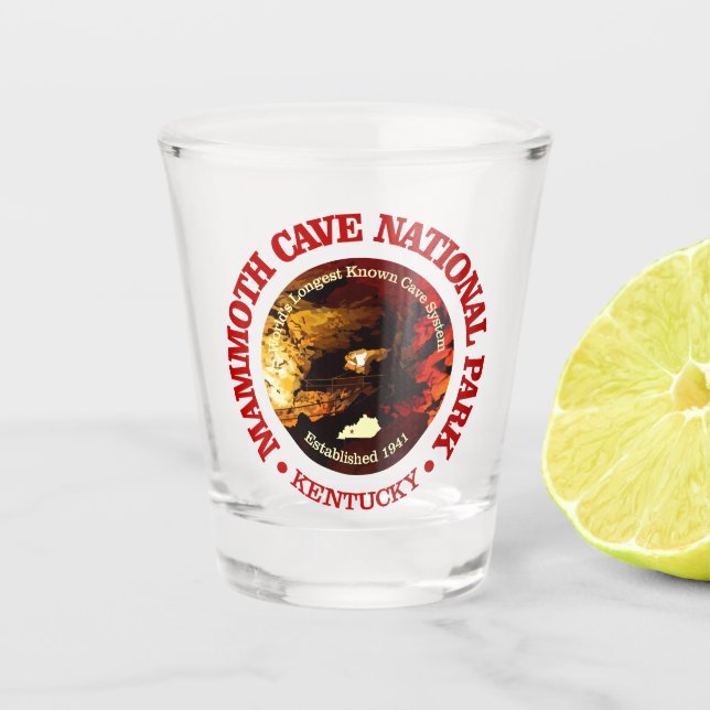 Mammoth Cave NP2 Shot Glass (Front)