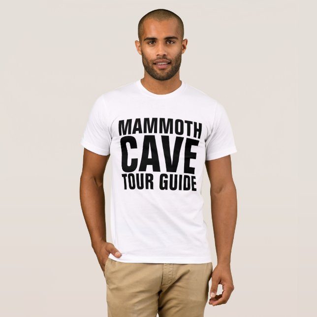 MAMMOTH CAVE TOUR GUIDE t-shirts (Front Full)