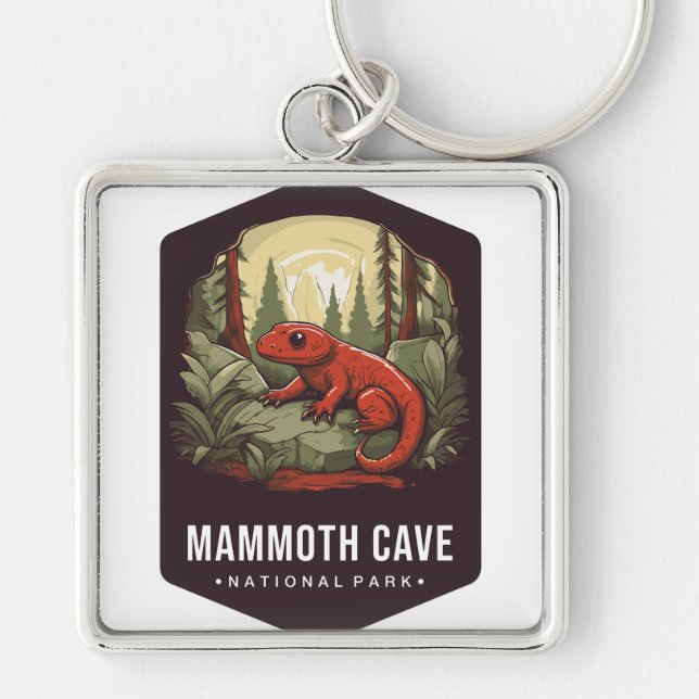 MAMMOTH CAVES NATIONAL PARK KEYCHAIN (Front)