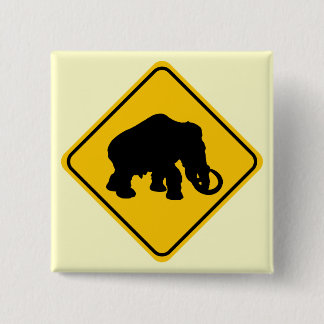 Mammoth Crossing 2 Inch Square Button