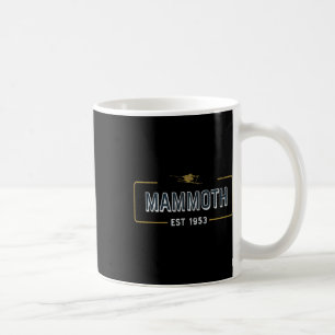 Mammoth Est 1953 Ski For Mountain Skiers Coffee Mug