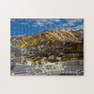 Mammoth Hot Spring Jigsaw Puzzle