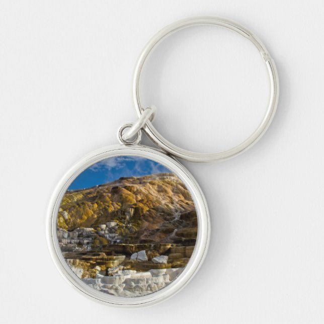 Mammoth Hot Spring Keychain (Front)