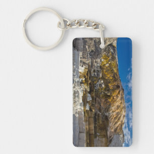 Mammoth Hot Spring Keychain