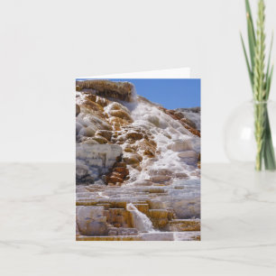 Mammoth Hot Springs Card