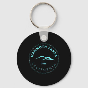 Mammoth Lakes California Mountain Town - Elevated Keychain