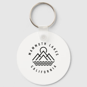 Mammoth Lakes Mountains California Hiking Outdoors Keychain