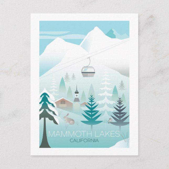 Mammoth Lakes Postcard (Front)