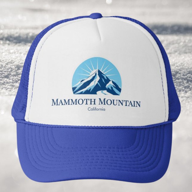 Mammoth Mountain California ski resort outfit cap (Creator Uploaded)
