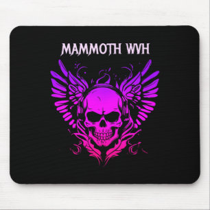 Mammoth Music Wvh Funny Vintage Design Skull For M Mouse Pad
