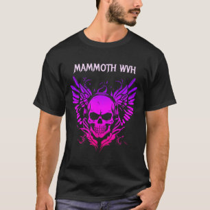 Mammoth Music Wvh Funny Vintage Design Skull For M T-Shirt