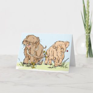 mammoth Valentine Holiday Card