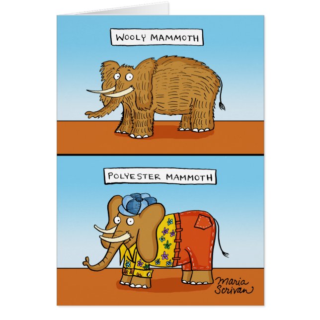 Mammouth de polyester (Devant)