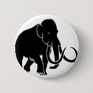 Mammut mammoth ice age Ice Age Stone time elephant 2 Inch Round Button