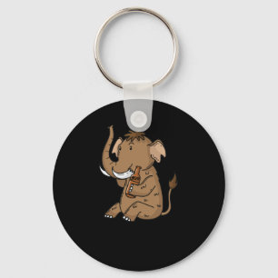 Mammut with a beer keychain