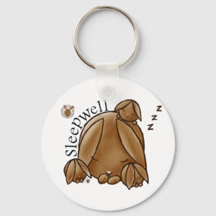 Mammy Round Rabbit-Sleepwell-Keychains Keychain
