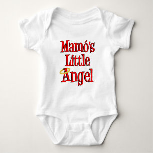 Mamo's Little Angel Baby Bodysuit