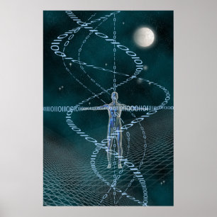 Man and Cyberspace Poster