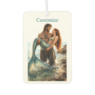 Man and Mermaid Thunder_Cove Air Freshener