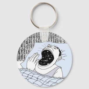 MAN AND THE COSMOS KEYCHAIN