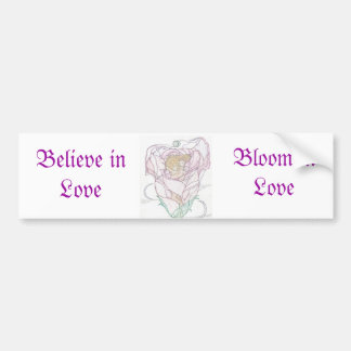 Man and Woman in Rose Bumper Sticker