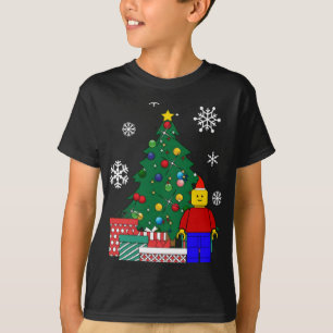 Man Around The Christmas Tree T Shirt 