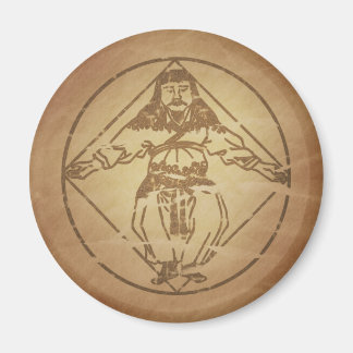 Man as Universe Chinese Magic Charms Magnet