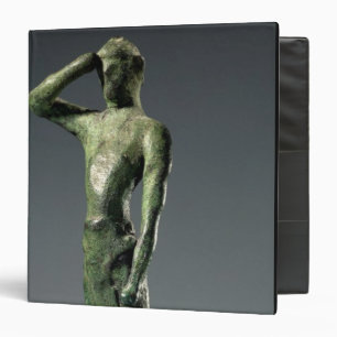 Man at prayer, Archaic Greek bronze sculpture some Binder