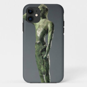Man at prayer, Archaic Greek bronze sculpture some iPhone 11 Case