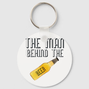 Man Behind the Beer Keychain