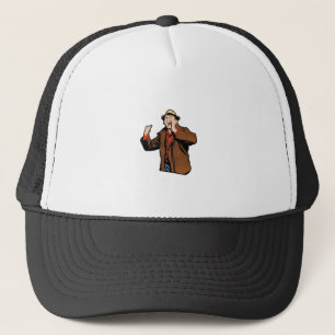 Man calling someone: Are you there?? Trucker Hat