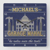 Man Cave Funny Garage Mahal Tools | Custom Name