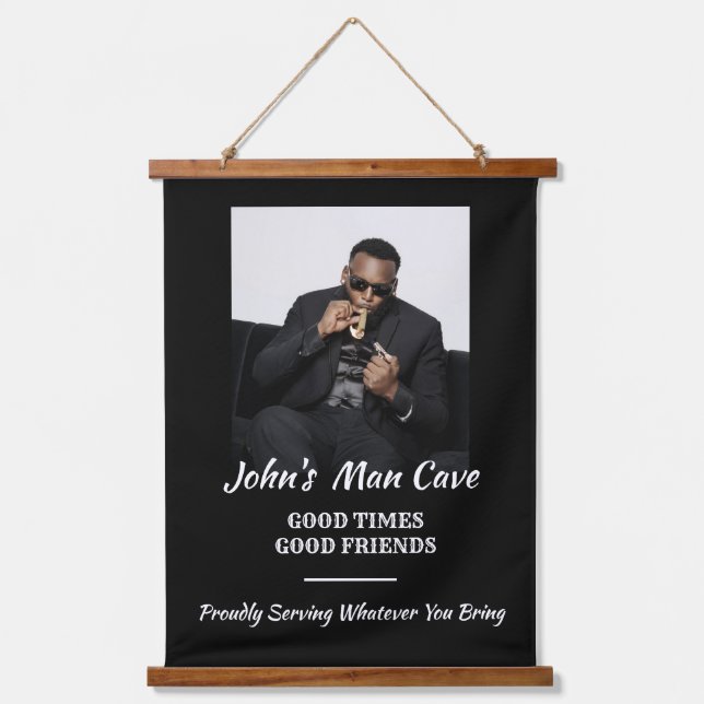 Man Cave Hanging Tapestry (Front)