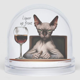 Man Cave Novelty Snowglobe