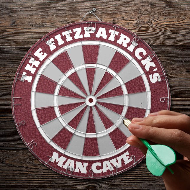 Man Cave Personalized Dartboard (Creator Uploaded)