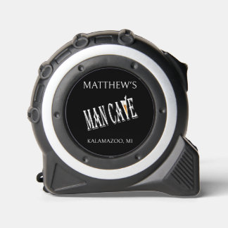 Man Cave Personalized Tape Measure 1