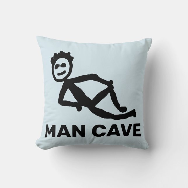 MAN CAVE PILLOWS (Front)