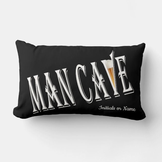 Man Cave Pub Lumbar Pillow (Front)