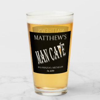 Man Cave Pub Pint Bière Soda Verres Vaisselle