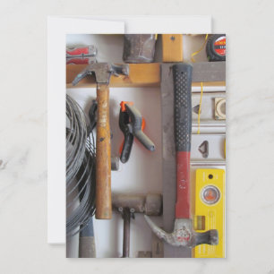 Man Cave - Tools - Father's Day Card