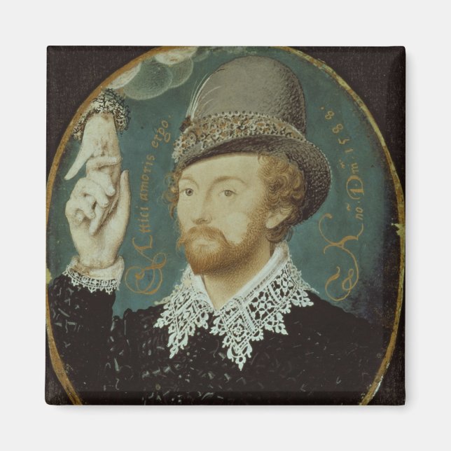 Man clasping hand from a cloud magnet (Front)