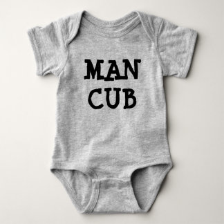 Man Cub baby boy shirt