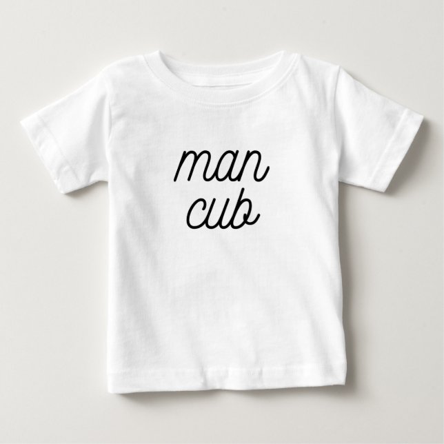 Man Cub Graphic Tee (Front)
