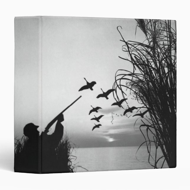 Man Duck Hunting Binder (Front/Spine)