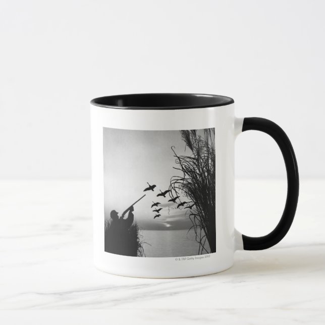 Man Duck Hunting Mug (Right)