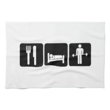 Man Eat Sleep Lift Weights