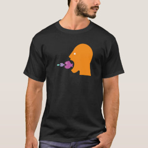 Man Eats Big Fish Small Fishes & Plankton Chain T-Shirt